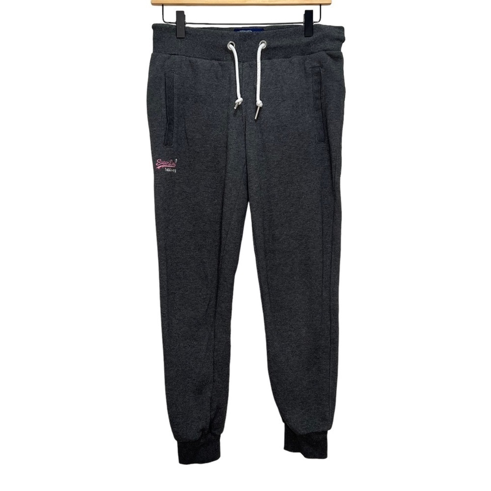 Superdry The Orange Label Co Grey Joggers Size 6